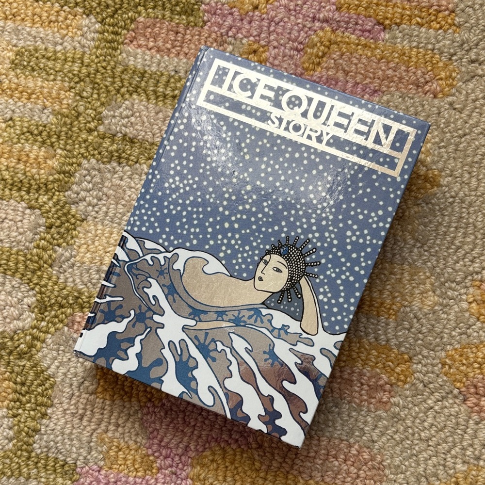 EMPTY Lipstick Queen Ice Queen Story Collectible Lipstick holder “Book”